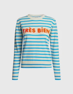 Chinti & Parker Très Bien Striped Cashmere Sweater