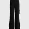 Jonathan Simkhai Star-Studded Crepe Wide-Leg Pants -Gani Clothing Shop 42260