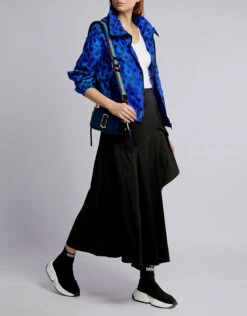 Kenzo Wavy Dot Nylon Back Logo Windbreaker Jacket -Gani Clothing Shop 42330