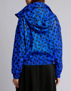 Kenzo Wavy Dot Nylon Back Logo Windbreaker Jacket -Gani Clothing Shop 42333