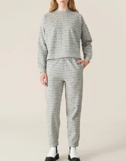 Ganni Logo Jacquard Isoli Sweatpants -Gani Clothing Shop 424262