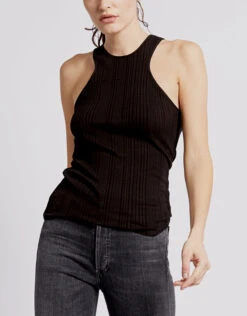 The Range Wave Rib Carved Tank -Gani Clothing Shop 424573