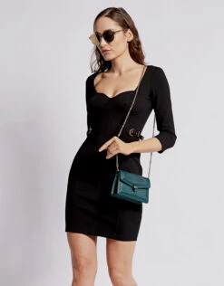 Versace Jeans Couture Buckle Embellished Mini Dress -Gani Clothing Shop 424614