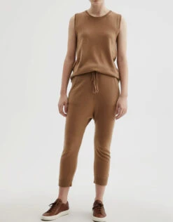 Nili Lotan Paris Cashmere Knitted Crop Sweatpants -Gani Clothing Shop 43363