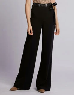 Jonathan Simkhai Star-Studded Crepe Wide-Leg Pants -Gani Clothing Shop 43755