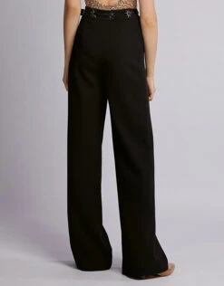 Jonathan Simkhai Star-Studded Crepe Wide-Leg Pants -Gani Clothing Shop 43756