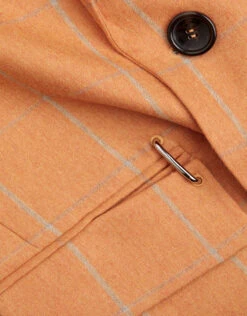 Tibi Dexter Menswear Checked Long Blazer -Gani Clothing Shop 44528