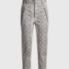 Marissa Webb Josh Snake Print Canvas Straight-leg Pant -Gani Clothing Shop 44567