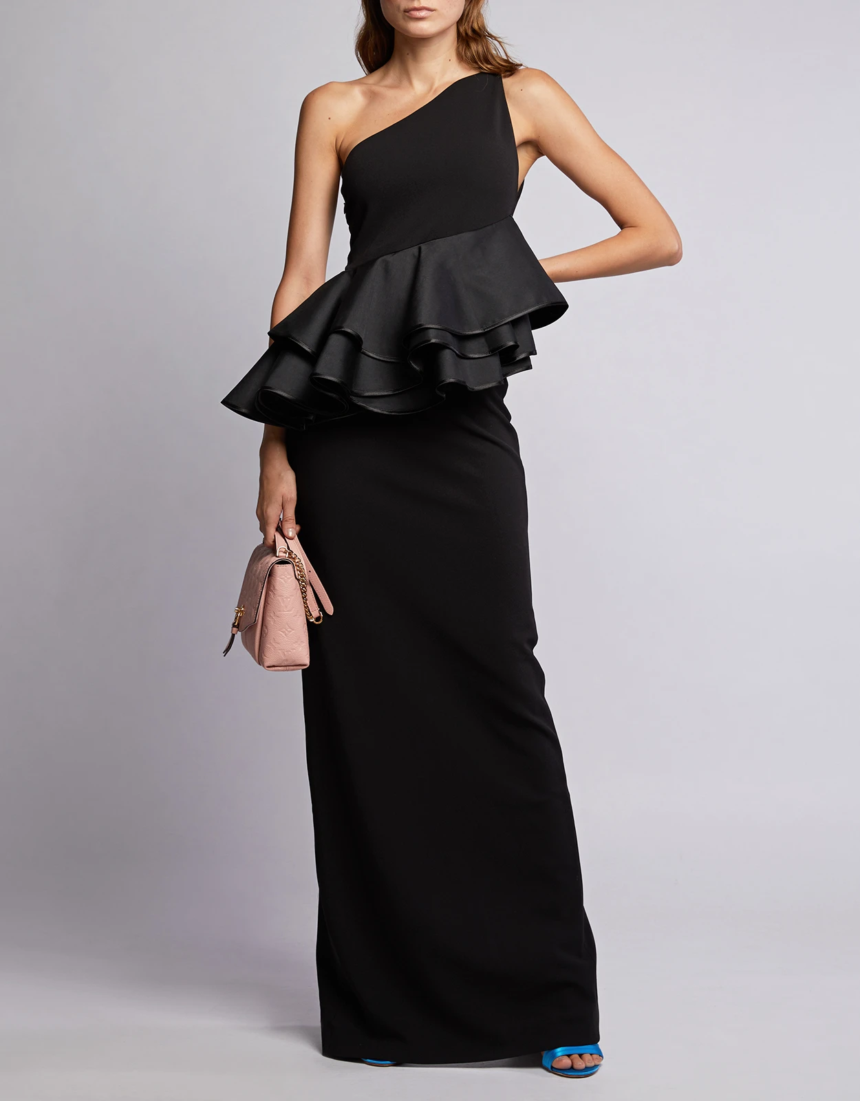 Solace London Dacia One-shoulder Ruffled Maxi Dress 5 Solace London Dacia One-shoulder Ruffled Maxi Dress - Image 3
