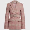 Jonathan Simkhai Plaid Tailoring Boyfriend Blazer -Gani Clothing Shop 45047