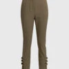 Jonathan Simkhai E-Cig Mixed-Wool Tapered Pants -Gani Clothing Shop 45051