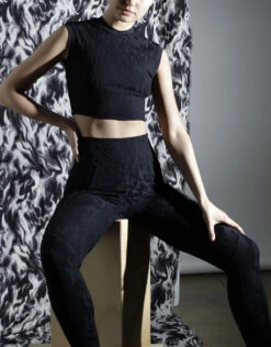 Twenty Montreal Flames 3D Activewear Crop Top -Gani Clothing Shop 457572