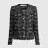 IRO Tetys Metallic Tweed Cropped Blazer -Gani Clothing Shop 45953