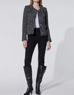 IRO Tetys Metallic Tweed Cropped Blazer -Gani Clothing Shop 45955