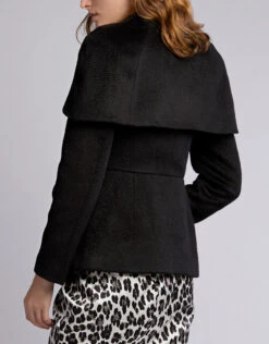 Brandon Maxwell Heavy Wool Cape Suit Coat -Gani Clothing Shop 48158