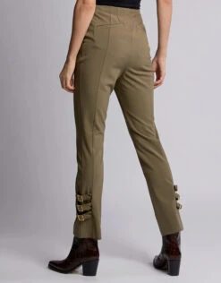 Jonathan Simkhai E-Cig Mixed-Wool Tapered Pants -Gani Clothing Shop 48259