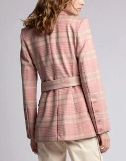 Jonathan Simkhai Plaid Tailoring Boyfriend Blazer -Gani Clothing Shop 48270