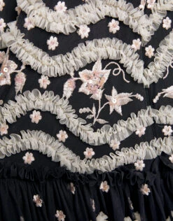 Needle & Thread Tulle Bloom Floral Embroidered Maxi Dress 12 Needle & Thread Tulle Bloom Floral Embroidered Maxi Dress -Gani Clothing Shop 49491