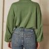 Boyish Jeans The Jimmy High Neck Sweatshirt-Juniper -Gani Clothing Shop 503118
