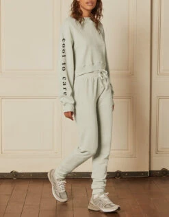 Boyish Jeans The Paul Tapered Sweatpants-Pearl Grey 9 Boyish Jeans The Paul Tapered Sweatpants-Pearl Grey -Gani Clothing Shop 503839