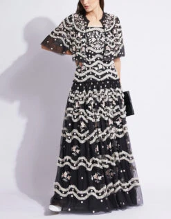 Needle & Thread Tulle Bloom Floral Embroidered Maxi Dress 13 Needle & Thread Tulle Bloom Floral Embroidered Maxi Dress -Gani Clothing Shop 79206