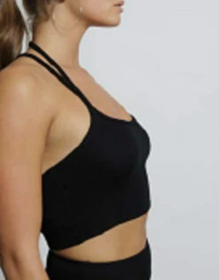 Twenty Montreal Mackay Rib Multi Strap Halter Cami -Gani Clothing Shop 824484