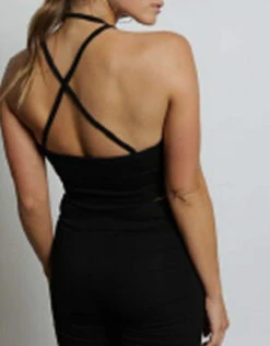 Twenty Montreal Mackay Rib Multi Strap Halter Cami -Gani Clothing Shop 824485